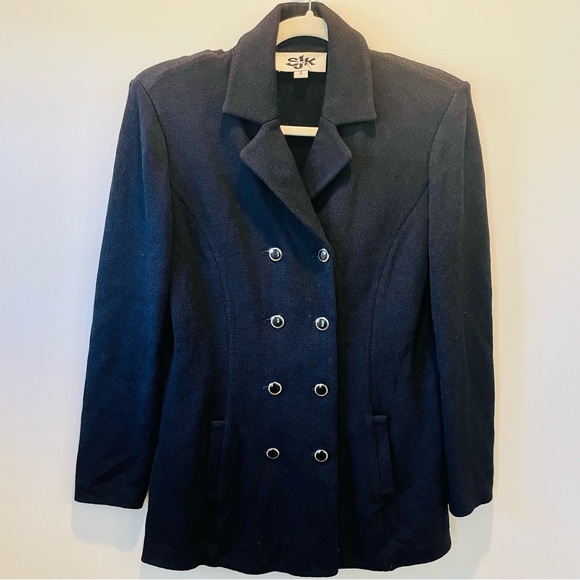 St. John Jackets & Blazers - St. John knit blazer black size 2